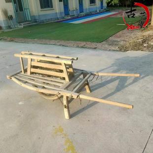 老车式推车老RSD手物件民俗老式独轮农院民间家收藏怀旧装饰摆件