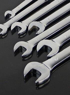 17件套动摇头棘轮扳手8-2镜IIX面速抛光活头快齿轮扳手手动3工具