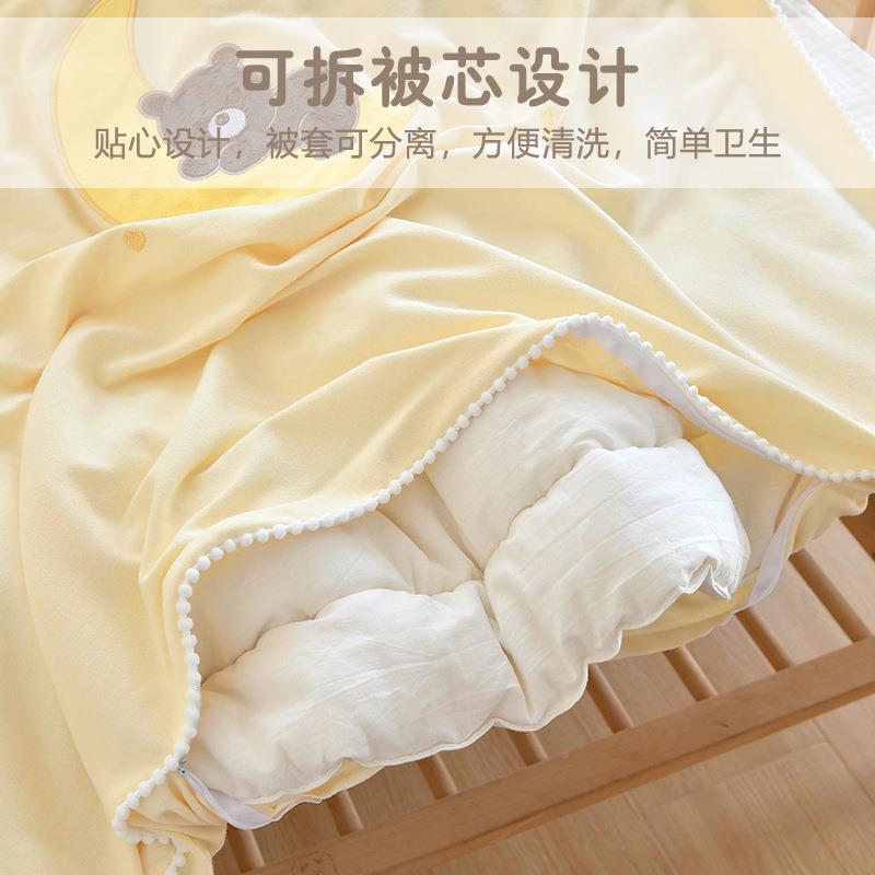 秋冬加厚花幼儿棉园儿童宝宝儿盖被四季通小被子用1新生婴纯棉被