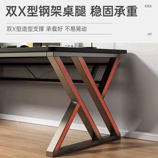 岩仿板台式 电脑公桌现代简约卧室桌学生办家用书写字桌床边电TMB