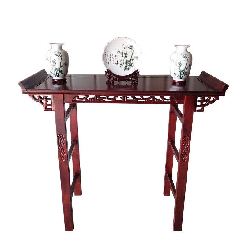 供课桌条几仿古中式玄香翘头国关学馆桌椅简约条桌FVB案实木条案