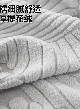 雕全花绒沙发套款新裙边包简约防MbPfzaiq尘罩组合连体罩套扶手盖