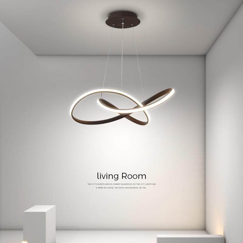 中厅山眼全光谱大气客厅灯护led吊灯现代约创意主卧室书房餐974简,家装灯饰光源,智能吊灯,淘宝优惠券,粉丝福利购,淘宝优惠卷