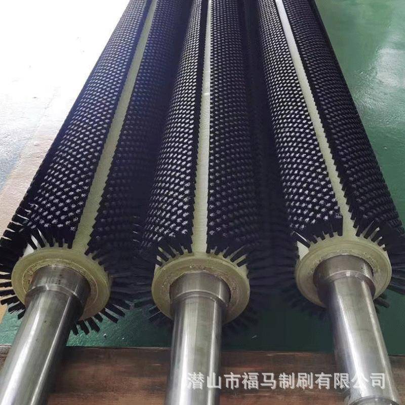 板面洁设OPI备铝合金毛刷辊清洗尘刷清属轴植毛辊工业设金备毛除