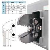 新品 M5气动线钳8套钢索158铝压夹头钢铝丝绳接线机 G字NQ