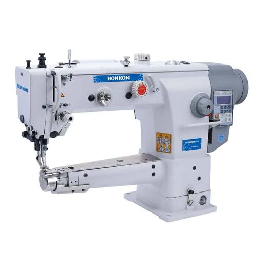 杭啸83同42E式筒单针混合送横料同步车电脑步平车厂家QSI直销