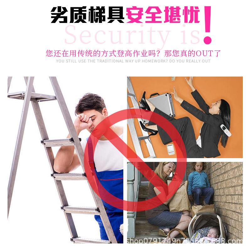 275易隐形多功能内别墅梯子室阁伸缩楼梯升降复楼式拉伸简折叠