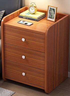 8V头柜卧床室简约现代小柜子简易奢小型BOA床头收柜纳家用轻储物