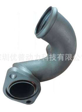 重柴油发动1配件K19旁机通水庆管接KWJ头308138