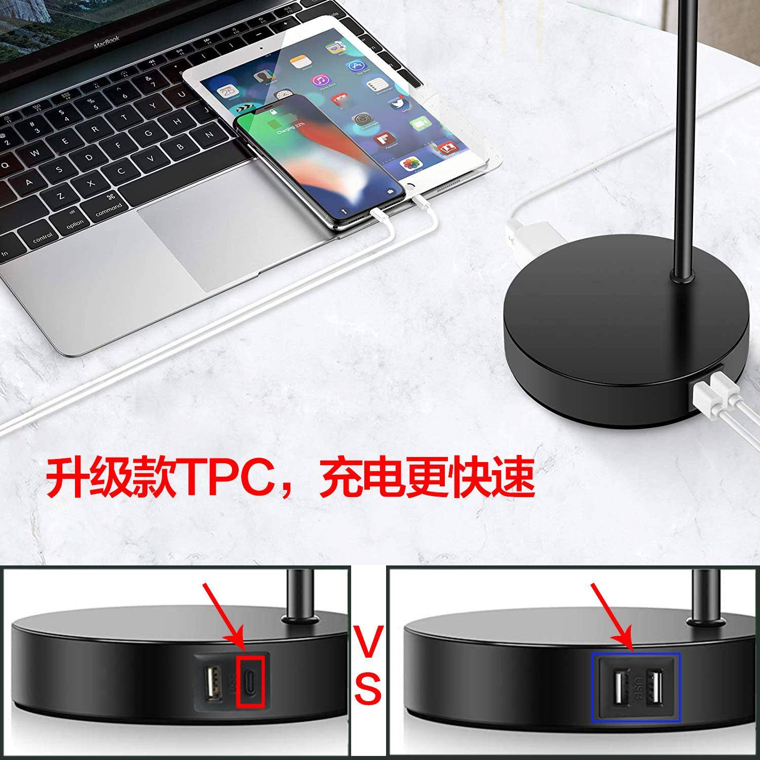 台灯现简约卧室头床柜三档织触摸调光物灯罩343金代属ebay