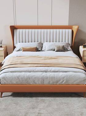 实木简IVT岩板床头柜极约现代卧室小型柜床边储物收纳柜简易置物