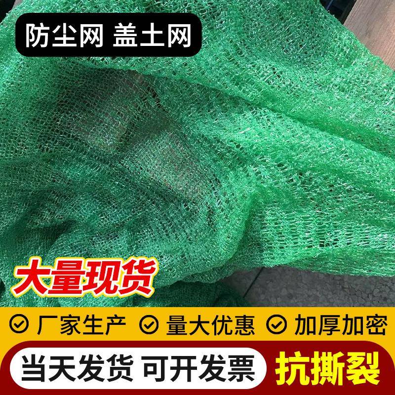 建筑工土地盖网施护坡绿加密防网尘覆盖遮盖绿化HEV网煤场盖工煤