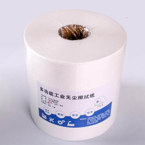 白色压花25*30无尘纸带纹防实静WT2530吸电工业擦拭纸花验室用纸