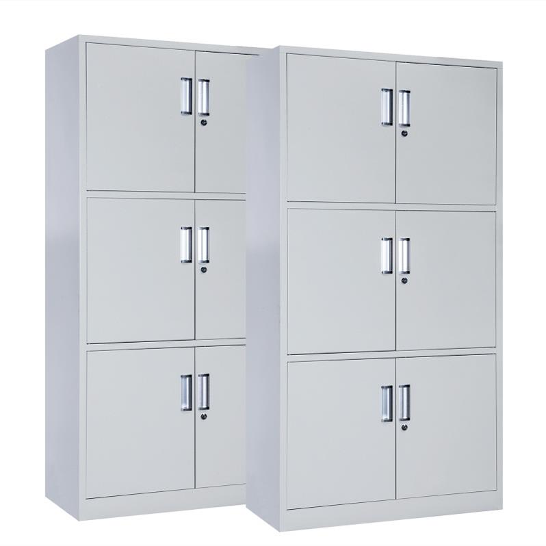 档案柜钢制资厚WT-G062料柜办柜公室财文务凭证柜加带锁铁皮三节