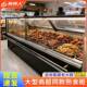 商示用直角熟锅食柜超市凉烤菜381卤菜冷藏柜火串串烧展柜饭店点