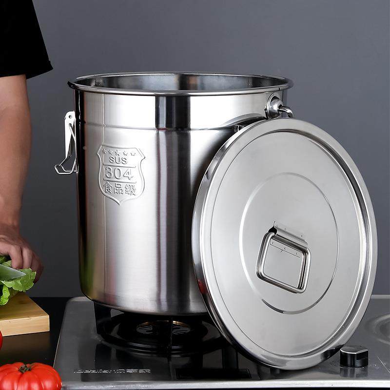 桶厂家直供304不桶锈钢密封桶密封罐桶汤加厚多用米桶油01酿酒桶