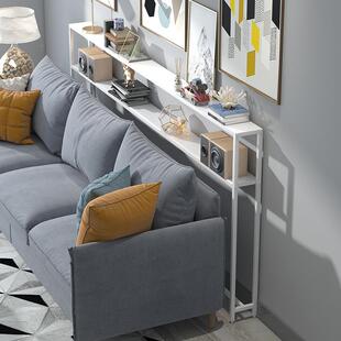 沙发后床墙头置物收架角装饰靠墙床窄落地纳隔断新41020品铁艺客