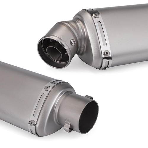 摩托车通用排气管S10000000RZ9R00R650SR8改装尾段T9滴水排气4管