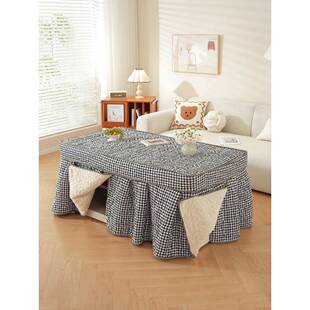 ^罩电罩定做火炉罩茶几桌代 x}h ?定做长炉方形现冬季 加厚烤火Fh