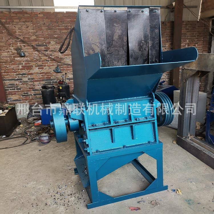 破烂胶框粉碎机旧塑卡600（多板胶碎机水果筐塑料桶筒破搅碎机