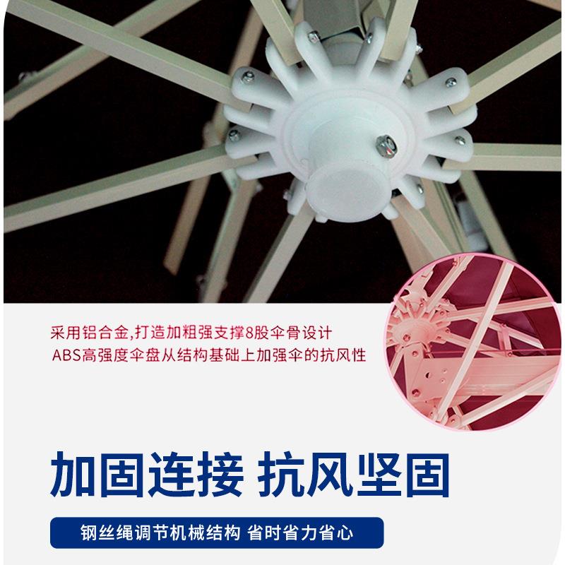 岗台伞物保岗亭伞业门卫39703象形伞楼盘户外伞站岗台防安疫伞遮