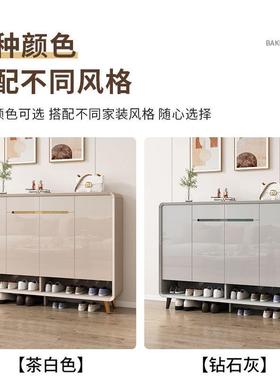 欧原GYH木风新中式入户鞋柜关入玄户生态板收可纳柜坐大容北量换
