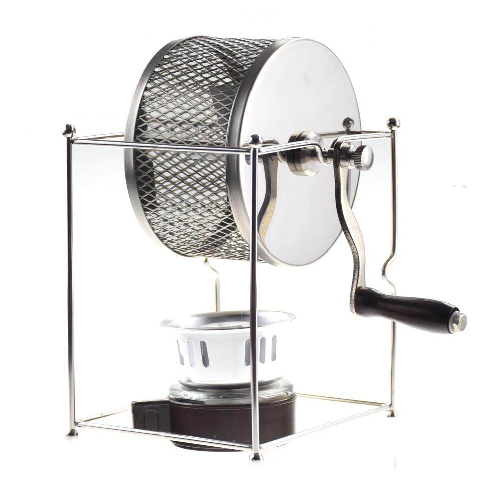 厂供应手摇BN-91豆机咖啡豆家烘焙机DIY家用小型锈钢滚轮烘不烤烘