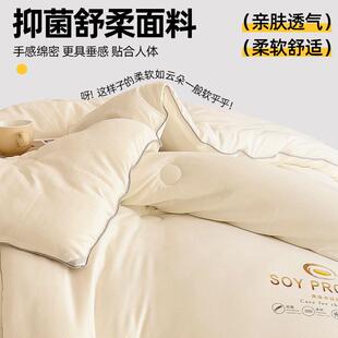大纤维被子被芯冬被宿棉被学生豆舍厚单人冬季加保KPM暖春秋四季