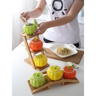 创意陶瓷调味罐套装子盐糖料罐食味精调盒辣椒油罐厨房调other料