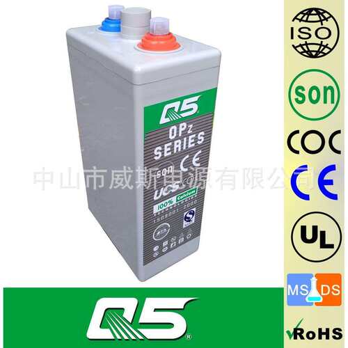 2V250AHOPzV管状正极板多孔PVC深循环胶体电解液低温铅碳蓄电池