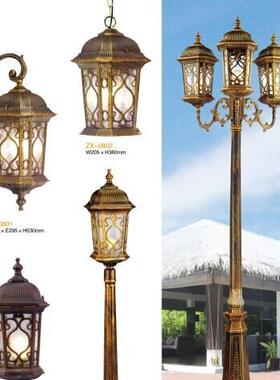 欧式庭院灯3米户外灯别墅花园广场道路灯led路灯景观灯小区灯