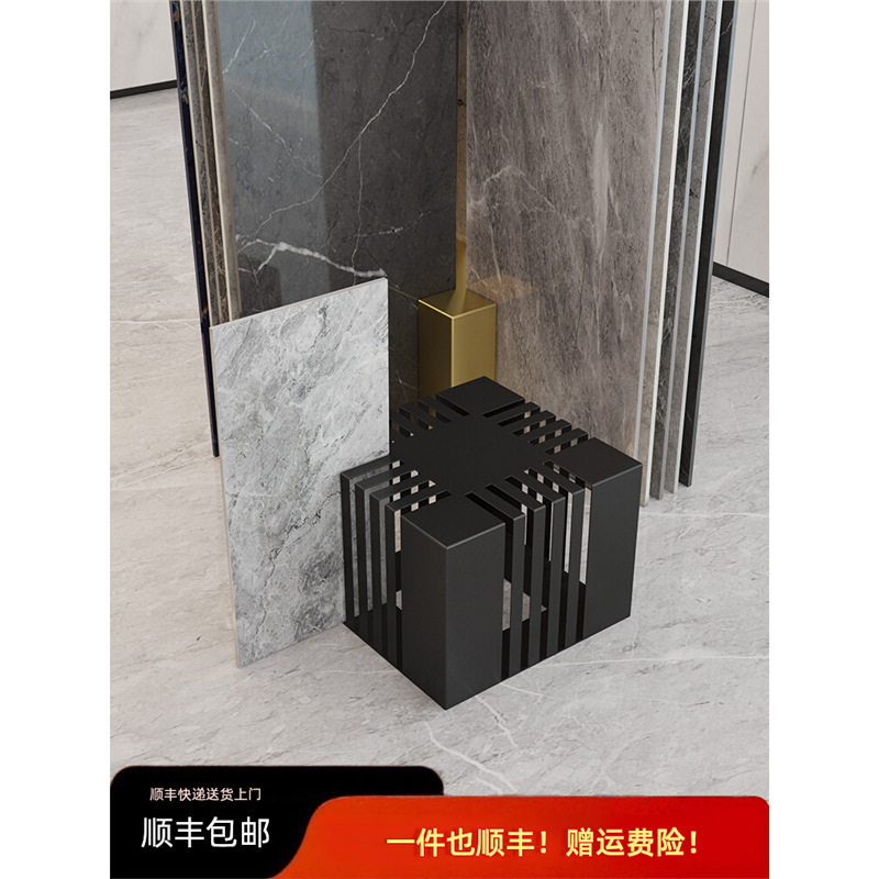 瓷砖展示架陶瓷样品架子落地式大板砖陈列架多功能石材大理石插架