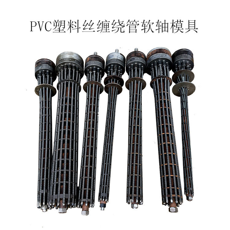 透明再生料塑料丝PVC缠绕管大口径塑料风管模具设备机械产品