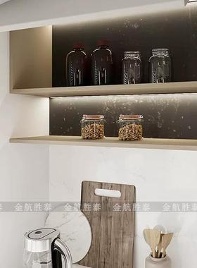 北京厨柜整体房石英石台一87741开放式柜厨家灶用装修组装橱体柜