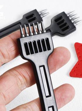 排冲圆孔排斩皮革打工具手工斩DY皮革工IIPZ具缝线打孔工具