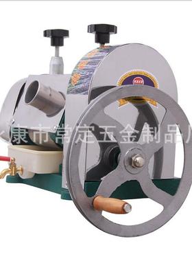 商用手摇XHA手甘动蔗不机台式商用压汁家用锈钢甘蔗机榨汁机鲜榨