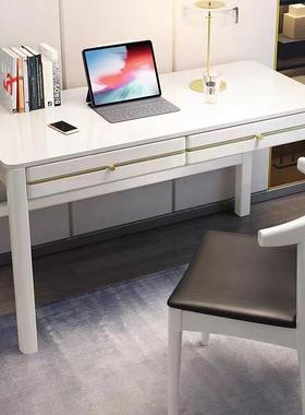 全实电OED木新中轻式书桌奢现代成人写字桌学生家室用卧办公台式