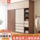 家用实木卧衣柜室现免代简储约物收纳柜子儿DUM童房爆款 安装 实木