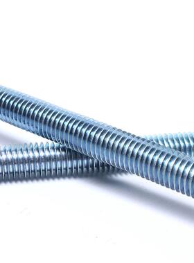 镀锌顶丝杆全螺杆通丝牙吊筋吊螺杆AAI米2米3米牙1条丝杆