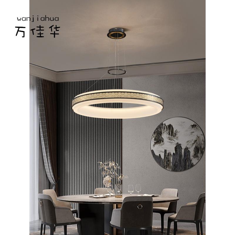 代客厅吊灯现简创意大气欧479轻奢饭桌灯具网红约新款吧台餐厅北
