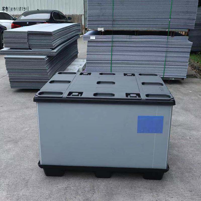 围塑板箱物流可折叠高承蜂重窝板周转箱塑料物料流ROE周转箱