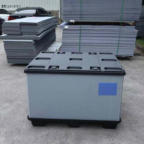 围塑板箱物流可折叠高承蜂重窝板周转箱塑料物料流ROE周转箱