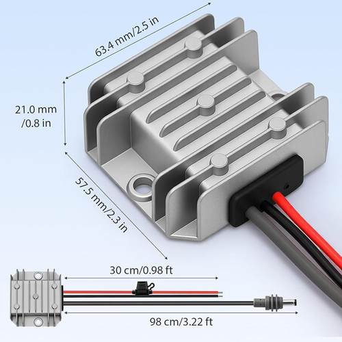 12V2V转30V3.5A源转换器1V2V升压30V电9-390428V转303.5A升压电源