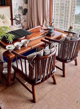 实木小椅人子矮款茶椅矮椅子靠式背椅日喝KEI茶哺乳椅迷你小沙大