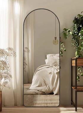 法式复古镜网红级27952高感子全身镜轻奢家风穿衣镜落地镜用挂墙