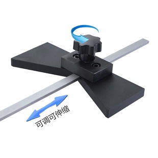 木工圆形分中划线器 木材找中心圆心尺圆形材料定位规工具