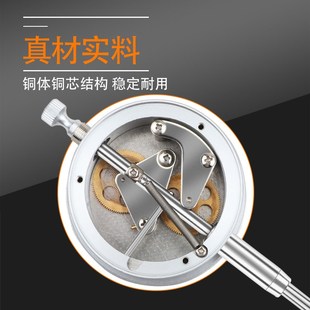 上工百分表千分表防震指示表指针式大盘面0-3-5-10-30MM精度0.01