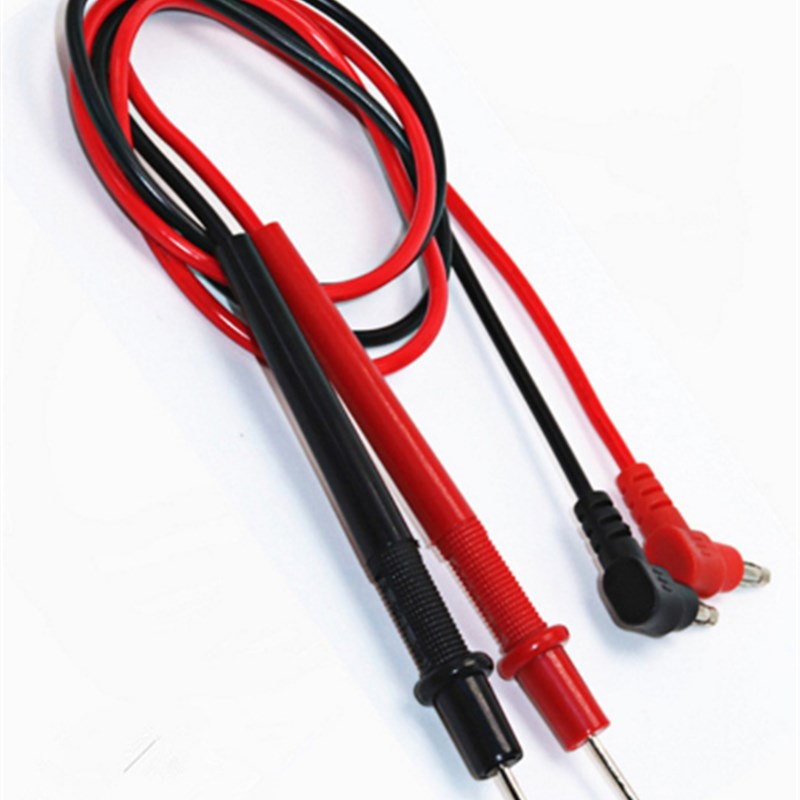 高精度高档万用表笔金铜针特尖特细表笔夹子Q9对通线贴片夹输出线