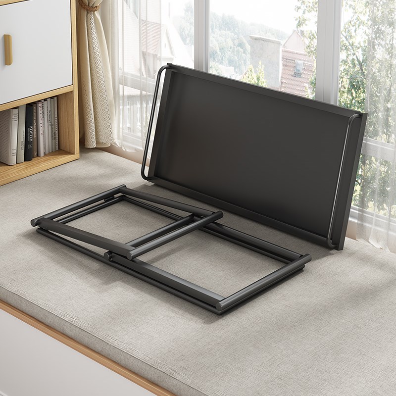 可折叠飘窗小桌子榻榻米茶桌床上学习矮桌客厅沙发旁小茶几置物架