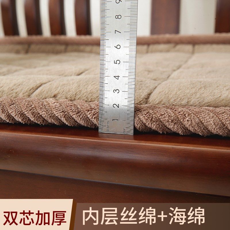 客厅加厚秋冬防滑红实木皮兔毛绒沙发垫子布盖巾四季通用订做定制,居家布艺,沙发垫,淘宝优惠券,粉丝福利购,淘宝优惠卷